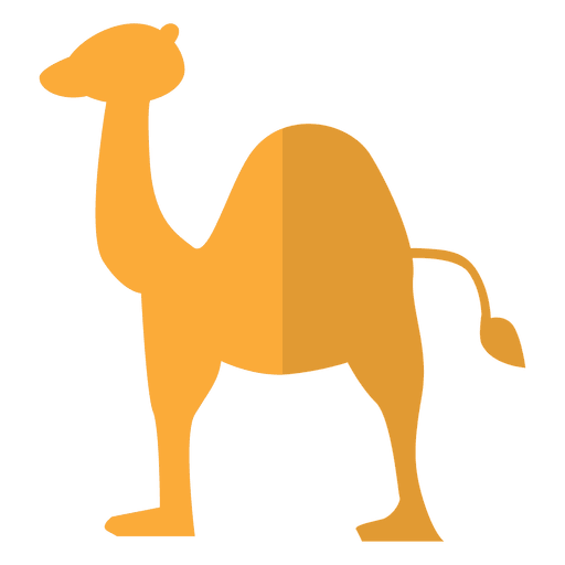 Postre plano de camello