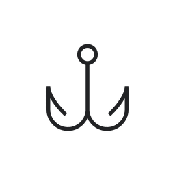 Angelhaken Angeln PNG-Design