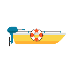Fischerboot Schiff PNG-Design