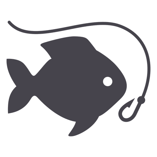 Fisch fischen PNG-Design