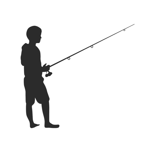 Download kid boy fishing - Transparent PNG & SVG vector file