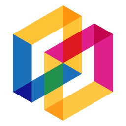 Resumo geométrico do logotipo