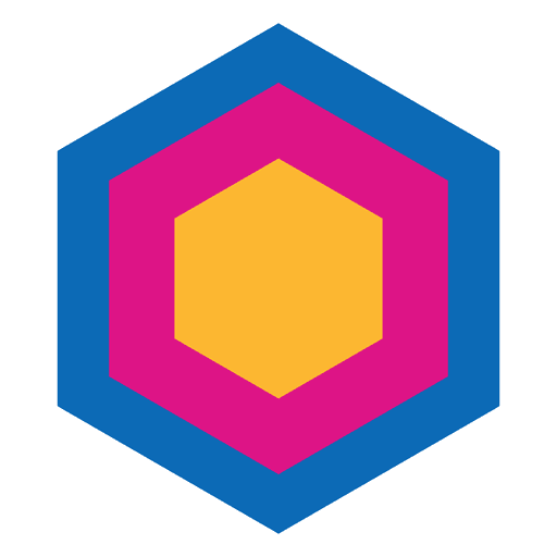 Hexagon Geometric Abstract Icon Transparent Png Svg Vector File