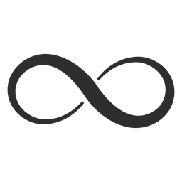 Minimalist Infinity Logo Transparent Png Svg Vector File