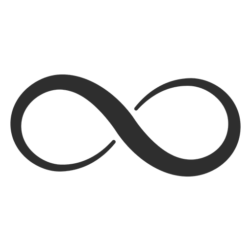 Minimalist Infinity Logo Transparent Png Svg Vector File