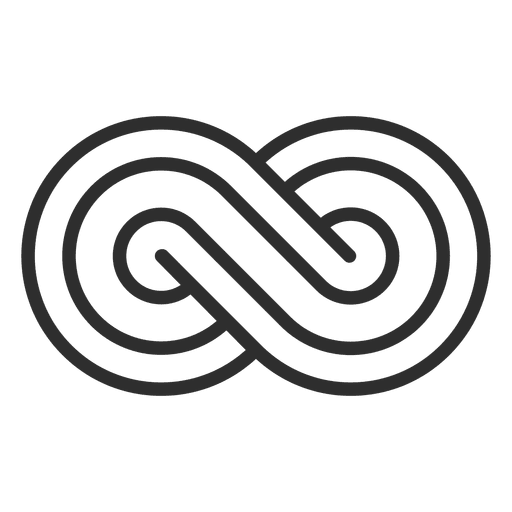 Download Striped infinity logo infinite - Transparent PNG & SVG ...