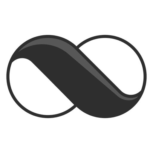 Art Infinity-Logo unendlich PNG-Design