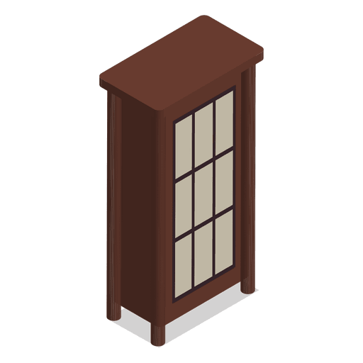 Isometric home furniture PNG Design