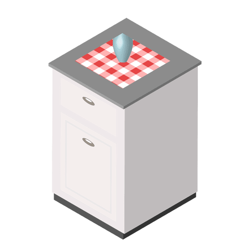 Isometric kitchen home PNG Design
