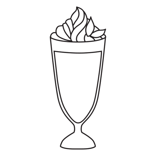 Milkshake Icon  PNG Design