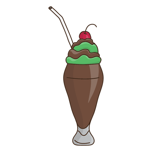 Chocolate de sobremesa batido Desenho PNG