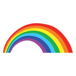 Vector Transparente Png Y Svg De Dibujos Animados De Arco Iris Colorido