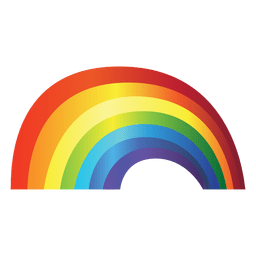 Gradiente arco-íris colorido Desenho PNG
