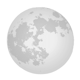Lua realista Transparent PNG
