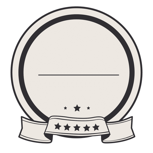 Vintage label badge ribbon - Transparent PNG/SVG