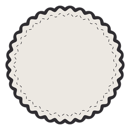 Insignia de etiqueta vintage simple Diseño PNG