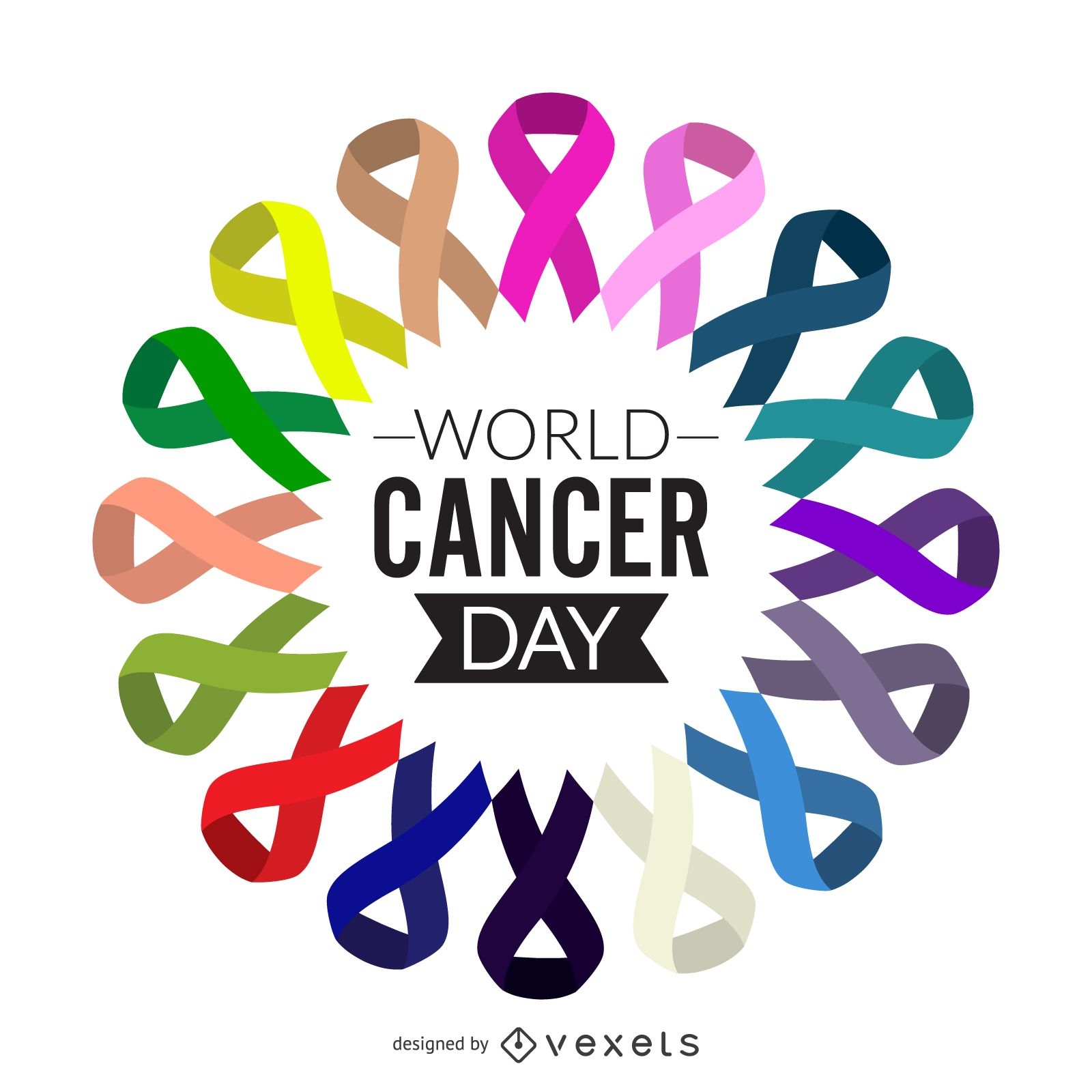 World cancer day poster design