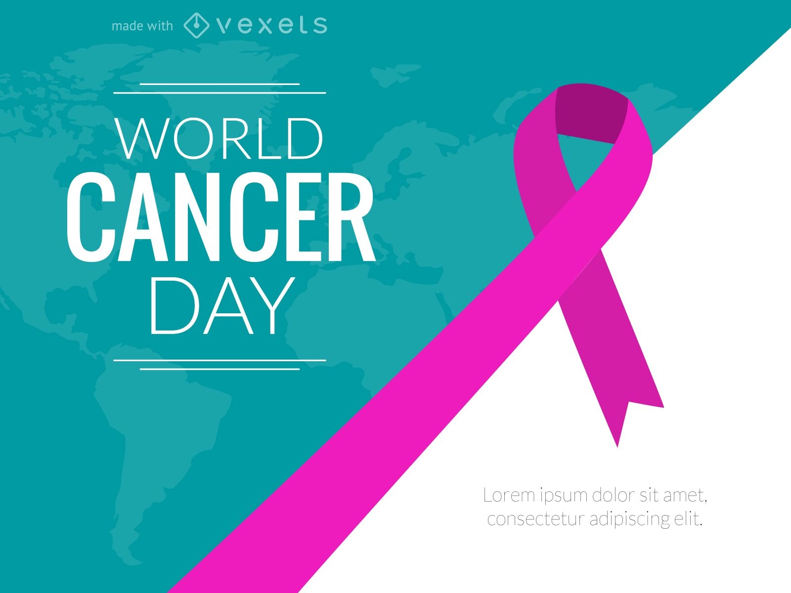 World Cancer Day banner quote