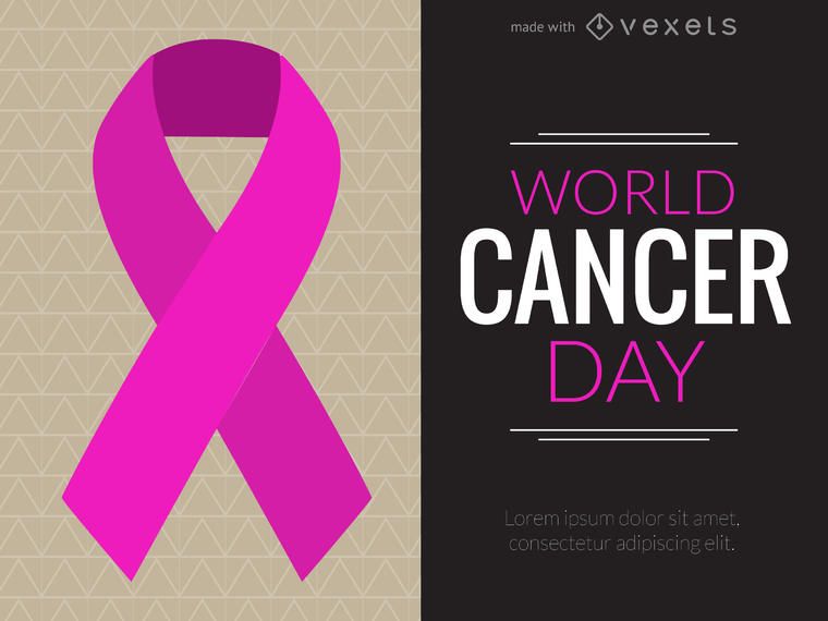 World Cancer Day design maker World Cancer Day design maker