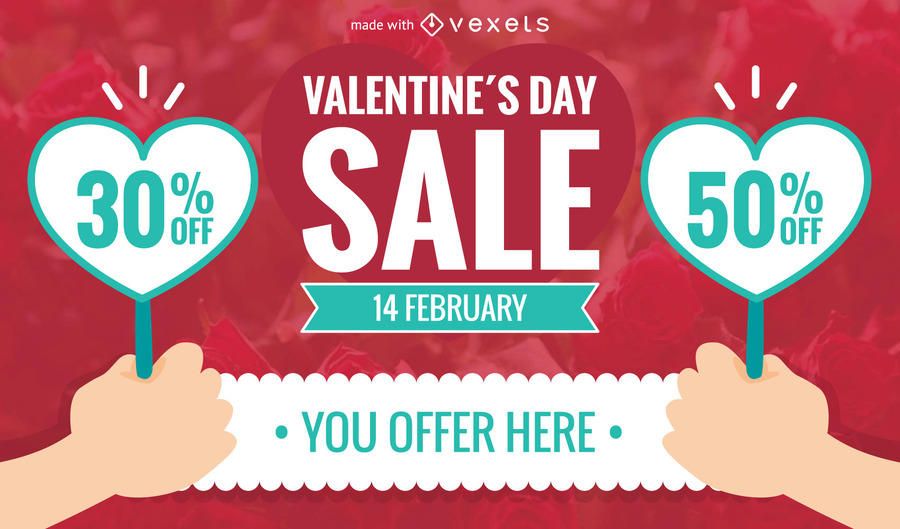 Valentinstag-Verkaufsmacher Valentinstag-Verkaufsmacher