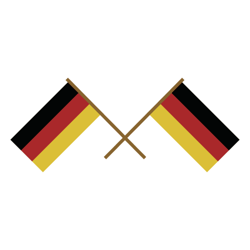 2 banderas de alemania cruzadas Transparent PNG 2 banderas de alemania cruzadas Transparent PNG