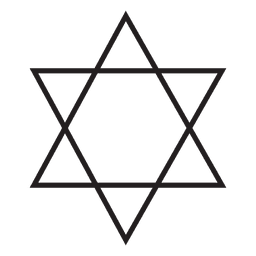 Símbolo religioso do judaísmo Transparent PNG