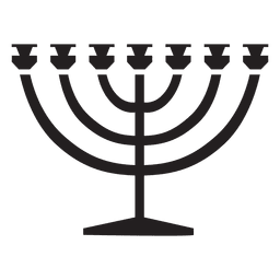 Menora Religion Symbole jüdisch PNG-Design