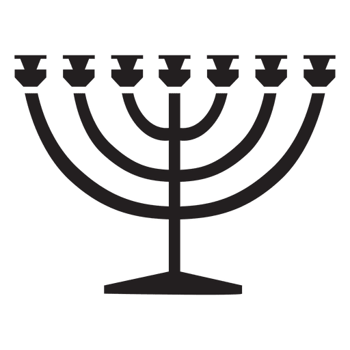 Menora Religion Symbole jüdisch PNG-Design
