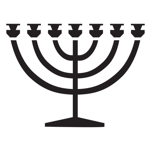 Menorah religión símbolos judío Descargar PNG/SVG transparente