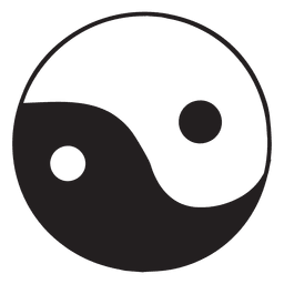 Símbolos da religião do taoísmo Desenho PNG