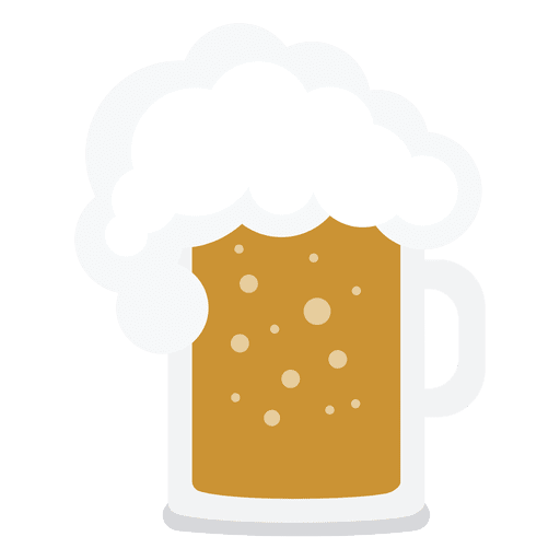 Bierkrugillustration PNG-Design