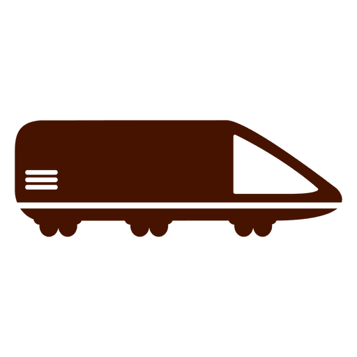 Schienenverkehrssymbol PNG-Design