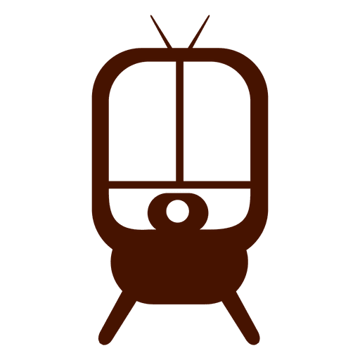 Ícone de transporte de teleférico Desenho PNG