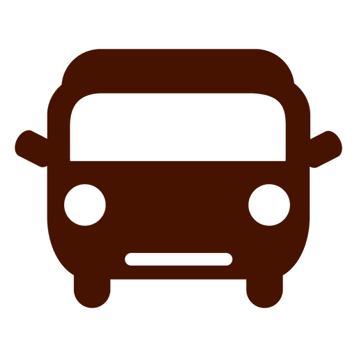 Ícone de transporte de ônibus e carro Desenho PNG