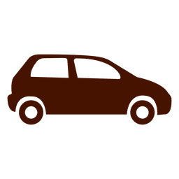 Ícone de transporte de carro plano Desenho PNG