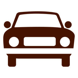 Car transport icon silhouette PNG Design