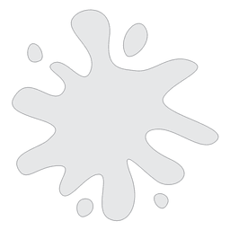 Splatter de mancha de desenho animado Transparent PNG