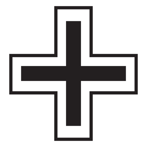Kreuz Religion Symbol Zeichen PNG-Design