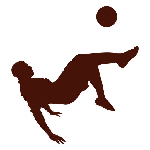 Fußball-Kickschere PNG-Design