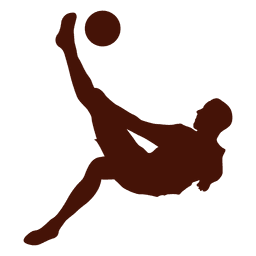 Tijeras de patada de jugador de fútbol Diseño PNG