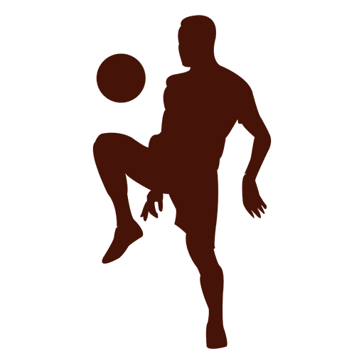 Fußball Knie Empfang PNG-Design