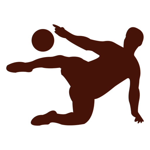 Football volley kick Transparent PNG & SVG vector file