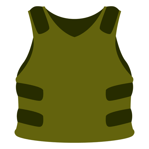 Green protection vest PNG Design