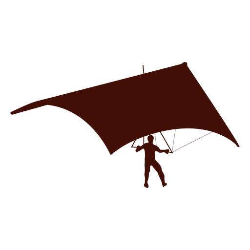 Drachenfliegen Fluglandung PNG-Design