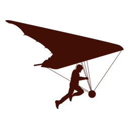 Drachenfliegen Flug steigen PNG-Design