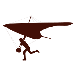 Ala delta planear Diseño PNG