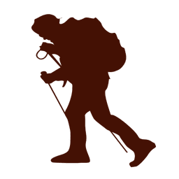 Hillwalking cansaço extremo Desenho PNG