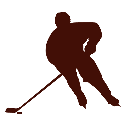 Hockey player PNG Design