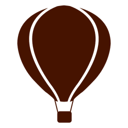 Hot air balloon transport icon PNG Design Transparent PNG