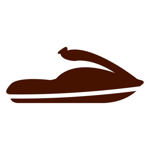 Icono de transporte de jetski Diseño PNG